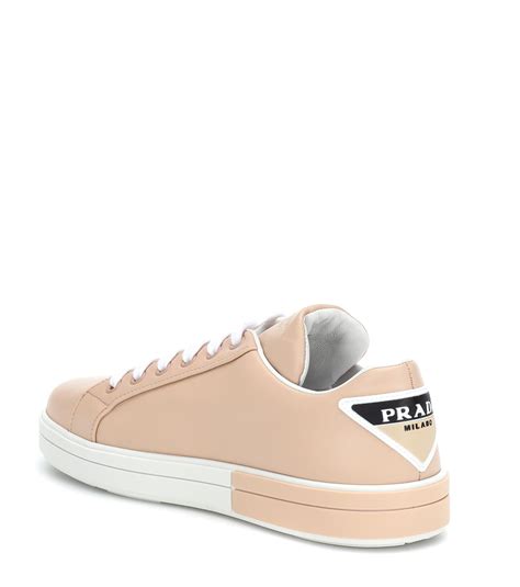 prada chunky sneakers pink|prada leather sneakers women's.